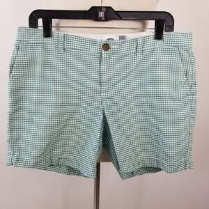 Old Navy Green White Shorts Very Nice Size 10
